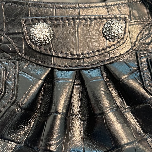 Balenciaga Women's Black Le Cagole Mini Purse With Chain - Picture 5 of 6